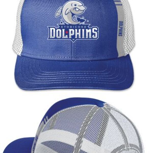 Etobicoke Dolphins Side Stripe Mesh Hat Thumbnail