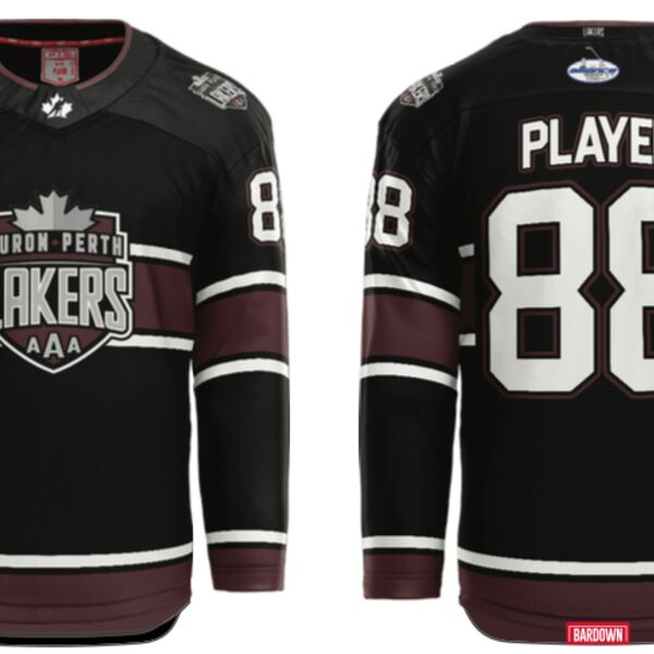 Huron Perth Lakers Sublimated Hockey Jersey Youth Thumbnail