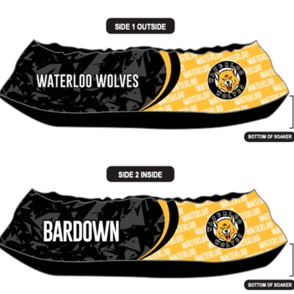 Waterloo Wolves Skate Soaker w/Poly Liner Youth Thumbnail