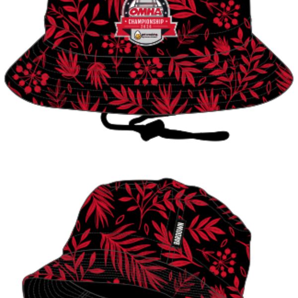 OMHA Championship 2026 Floral Bucket Hat Thumbnail