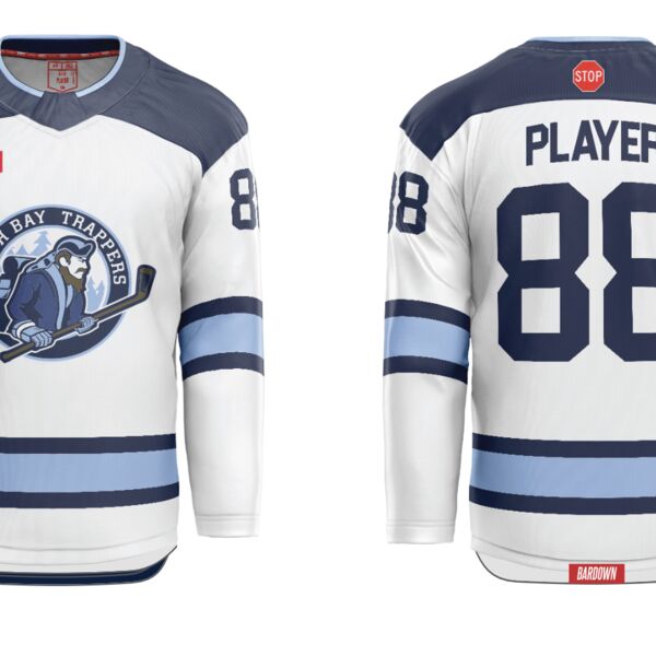 North Bay Trappers AA Cut & Sew Hockey Jersey - Youth Thumbnail