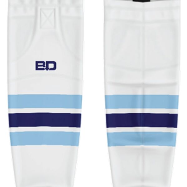 Guelph Giants Sublimated Hockey Socks White - Adult Thumbnail