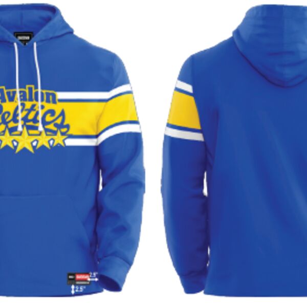 Avalon Celtics Stripe Show Sublimated Hoodie Thumbnail