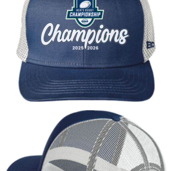 OUA Men's Rugby 6 Panel Mesh Hat Thumbnail