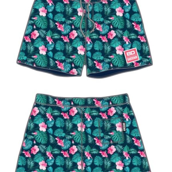 BD Floral Island Bathing Suit - Youth  Thumbnail