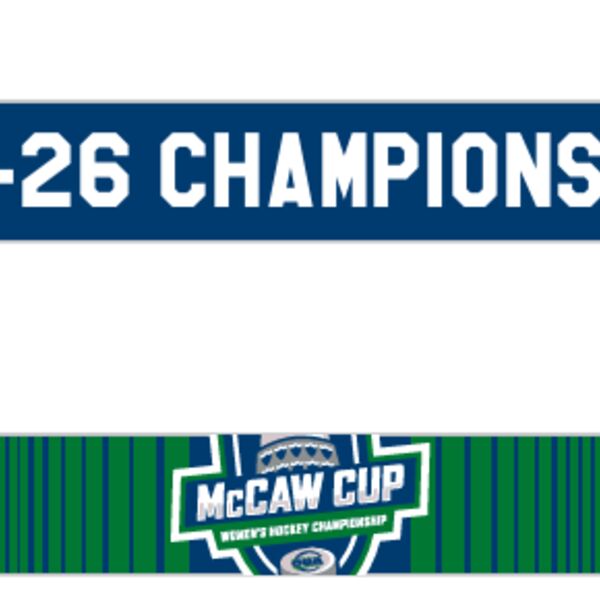 OUA Women's Hockey McCaw Cup Sublimated Scarf Thumbnail