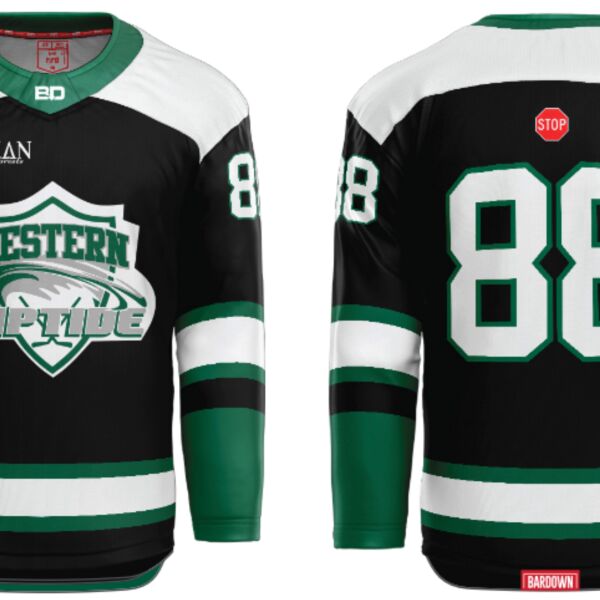 Western Riptides Sublimated Hockey Jersey Youth Thumbnail