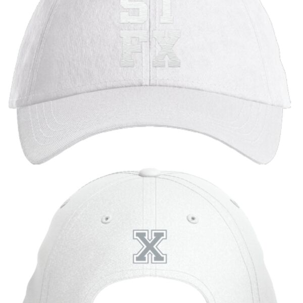 STFX 6-Panel Dad Hat White Thumbnail