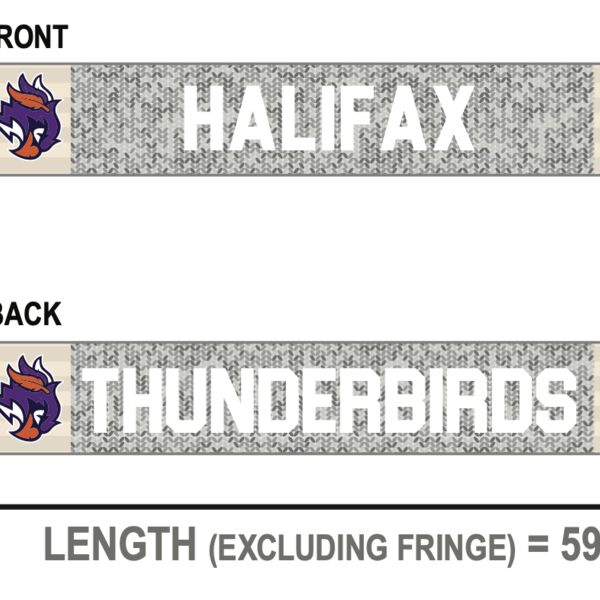 Halifax Thunderbirds Snow Pepper Scarf Thumbnail