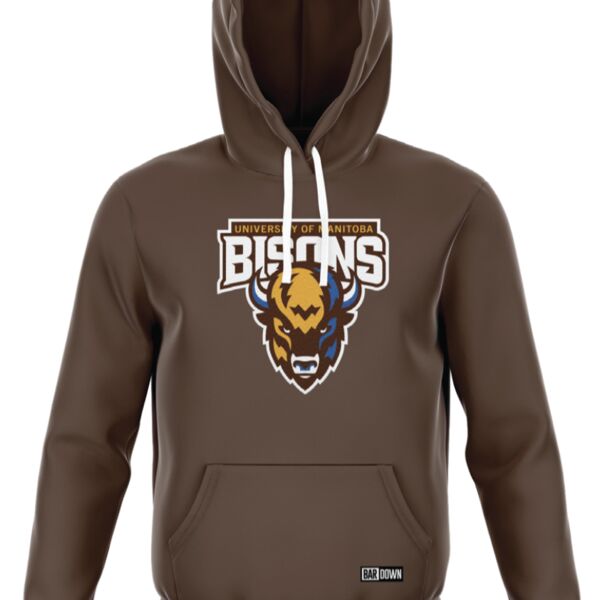 University of Manitoba Cuff Colored Hoodie Thumbnail