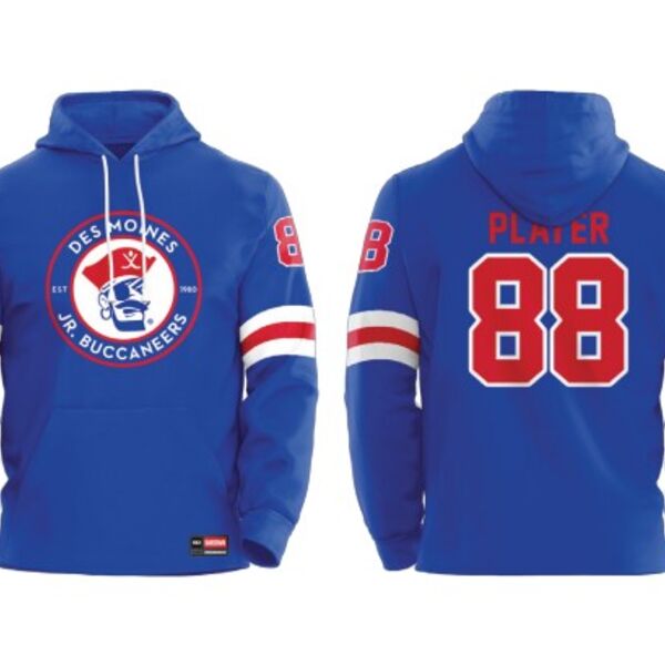  Des Moines Jr Bucs Sublimated Hoodie (2) - Youth  Thumbnail