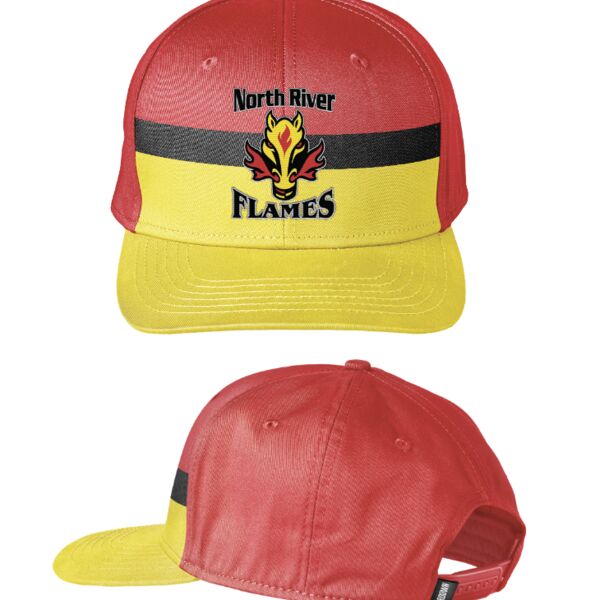 North River Flames Hat Trick Classic 6 Panel Hat Thumbnail