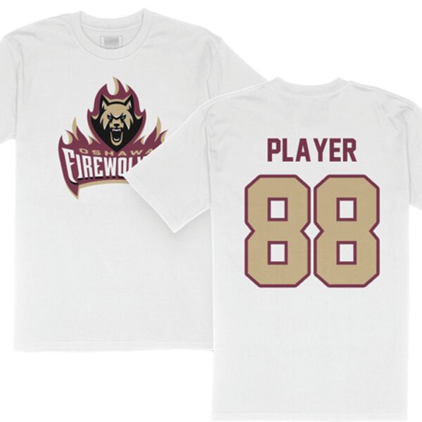 Oshawa Firewolves Custom T-Shirt - Adult Thumbnail