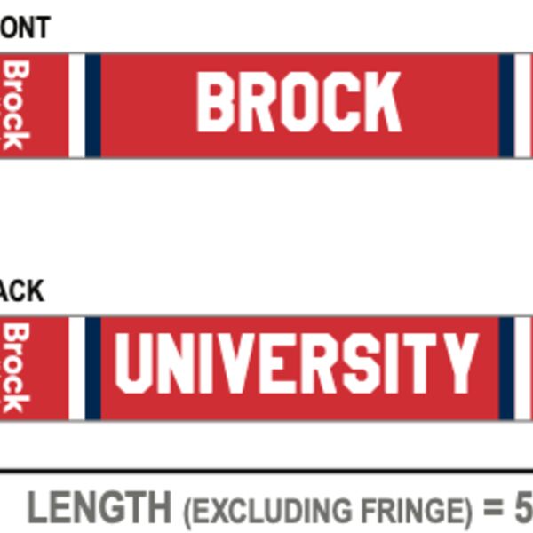 Brock University Classic 2.0 Scarf 2 Thumbnail