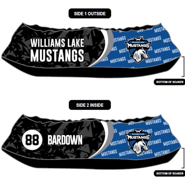 Williams Lake Mustangs Sublimated Soaker Thumbnail
