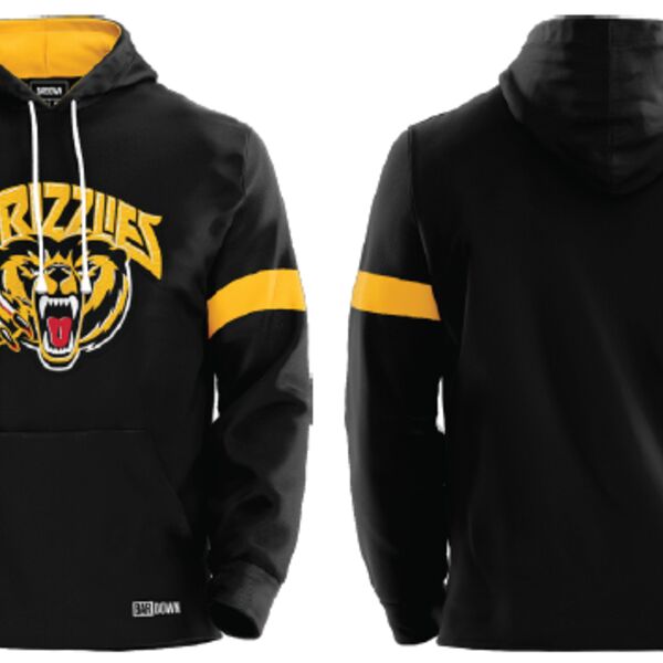 Victoria Grizzlies Custom Striper Streetwear Hoodie Thumbnail