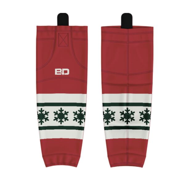 Motor City Sleigh Sublimated Hockey Socks - Youth Thumbnail