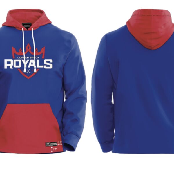 Corner Brook Royals Art Attack Streetwear Hoodie Thumbnail