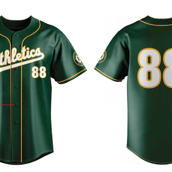 North Toronto Athletics  Full Button Sublimated Baseball Jersey - Youth Thumbnail