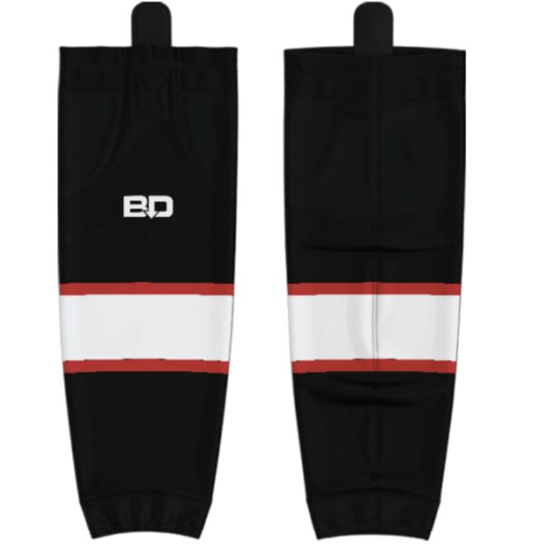 Ridge Meadows Rustlers Hybrid Hockey Socks - Youth Thumbnail