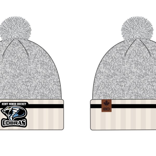 Kent Minor Hockey Cobras Snow Pepper Toque Thumbnail