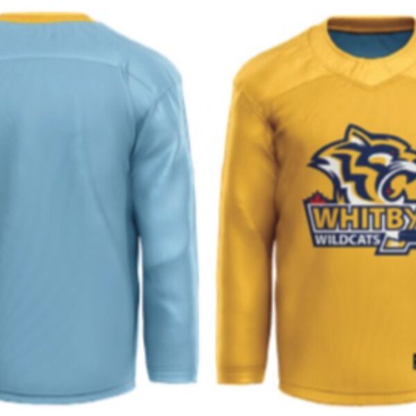 Whitby Wildcats Reversible Sublimated Hockey Jersey Youth Thumbnail